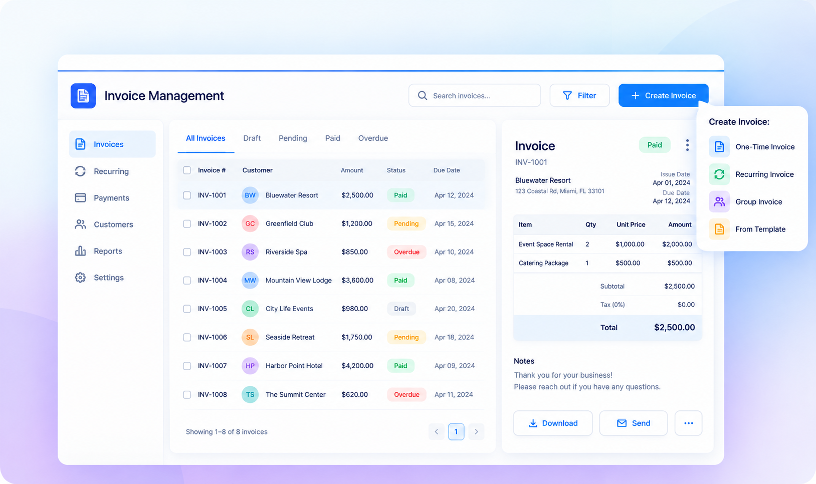 Invoice Management Image